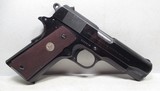 COLT LIGHTWEIGHT COMMANDER .45 AUTO PISTOL from COLLECTING TEXAS – MADE 1967 - 1 of 14
