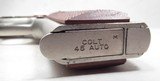 COLT MK IV – 70 SERIES .45 AUTO PISTOL from COLLECTING TEXAS – FACTORY NICKEL – MADE 1978 - 12 of 14