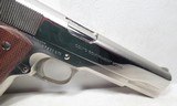 COLT MK IV – 70 SERIES .45 AUTO PISTOL from COLLECTING TEXAS – FACTORY NICKEL – MADE 1978 - 6 of 14