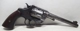 COLT OFFICER’S MODEL D.A. 38 – FIRST MODEL REVOLVER from COLLECTING TEXAS – MADE 1904 - 1 of 15