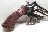 ATTENTION S&W COLLECTORS! – VERY RARE and DESIRABLE SMITH & WESSON MODEL 19 REVOLVER - 4 SCREW – 4” BARREL – NICKEL – TEXAS SHIPPED - 5 of 20