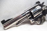 ATTENTION S&W COLLECTORS! – VERY RARE and DESIRABLE SMITH & WESSON MODEL 19 REVOLVER - 4 SCREW – 4” BARREL – NICKEL – TEXAS SHIPPED - 3 of 20