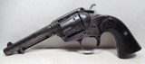 119 YEAR-OLD COLT BISLEY MODEL S.A.A. REVOLVER from COLLECTING TEXAS - .38 W.C.F. (38-40) CALIBER – MADE 1906 - 1 of 17