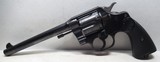 COLT NEW SERVICE MODEL REVOLVER from COLLECTING TEXAS – MADE 1920
