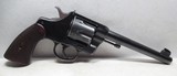 COLT FIRST ISSUE OFFICER’S MODEL REVOLVER from COLLECTING TEXAS – MADE 1904