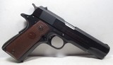 FINE COLT 1911 COMMERCIAL MODEL .45 AUTO from COLLECTING TEXAS – MADE 1969