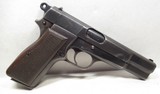 FN HI-POWER PISTOL with GERMAN NAZI PROOF MARKS from COLLECTING TEXAS – BELGIUM MADE – 9mm CALIBER - 5 of 16