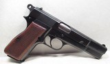 HI-POWER PISTOL by FABRIQUE NATIONALE in 9mm CALIBER from COLLECTING TEXAS – NAZI GERMAN PROOF MARKS
