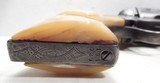ANTIQUE FACTORY ENGRAVED COLT SINGLE ACTION ARMY REVOLVER from COLLECTING TEXAS – MADE 1892 – CARVED PEARL GRIPS - 13 of 16