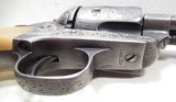 ANTIQUE FACTORY ENGRAVED COLT SINGLE ACTION ARMY REVOLVER from COLLECTING TEXAS – MADE 1892 – CARVED PEARL GRIPS - 14 of 16