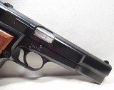 BELGIUM MADE BROWNING HI-POWER 9mm PISTOL from COLLECTING TEXAS – MADE 1968 – NEW in ORIGINAL POUCH - 3 of 16
