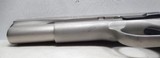 COLT GOVERNMENT MODEL MKIV SERIES 70 - .45 ACP SATIN NICKEL FINISH PISTOL from COLLECTING TEXAS - 15 of 16