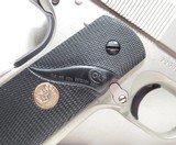 COLT GOVERNMENT MODEL MKIV SERIES 70 - .45 ACP SATIN NICKEL FINISH PISTOL from COLLECTING TEXAS - 8 of 16