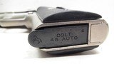 COLT GOVERNMENT MODEL MKIV SERIES 70 - .45 ACP SATIN NICKEL FINISH PISTOL from COLLECTING TEXAS - 13 of 16
