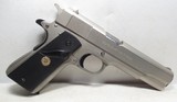 COLT GOVERNMENT MODEL MKIV SERIES 70 - .45 ACP SATIN NICKEL FINISH PISTOL from COLLECTING TEXAS - 4 of 16