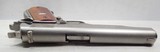 BEAUTIFUL COLT GOVERNMENT MODEL SERIES 70 - .45 ACP PISTOL in ORIGINAL NICKEL FINISH from COLLECTING TEXAS - 8 of 14
