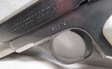 COLT 1908 MODEL - .380 CALIBER PISTOL in NICKEL FINISH from COLLECTING TEXAS – MADE 1926 – PEARL GRIPS - 4 of 14