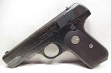 HIGH CONDITION COLT MODEL 1908 PISTOL in .380 CALIBER from COLLECTING TEXAS
MADE 1920