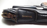 BELGIUM MADE BROWNING HI-POWER PISTOL from COLLECTING TEXAS – MADE 1975 – LIKE NEW CONDITION with ORIGINAL POUCH - 16 of 16