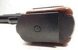 BELGIUM MADE BROWNING HI-POWER PISTOL from COLLECTING TEXAS – MADE 1975 – LIKE NEW CONDITION with ORIGINAL POUCH - 12 of 16