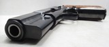 BELGIUM MADE BROWNING HI-POWER PISTOL from COLLECTING TEXAS – MADE 1975 – LIKE NEW CONDITION with ORIGINAL POUCH - 15 of 16