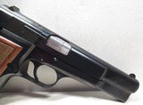 BELGIUM MADE BROWNING HI-POWER PISTOL from COLLECTING TEXAS – MADE 1975 – LIKE NEW CONDITION with ORIGINAL POUCH - 6 of 16
