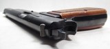 BELGIUM MADE BROWNING HI-POWER PISTOL from COLLECTING TEXAS – MADE 1975 – LIKE NEW CONDITION with ORIGINAL POUCH - 9 of 16
