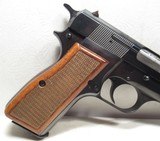 BELGIUM MADE BROWNING HI-POWER PISTOL from COLLECTING TEXAS – MADE 1975 – LIKE NEW CONDITION with ORIGINAL POUCH - 5 of 16