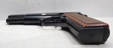 BELGIUM MADE BROWNING HI-POWER PISTOL from COLLECTING TEXAS – MADE 1975 – LIKE NEW CONDITION with ORIGINAL POUCH - 11 of 16