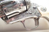 OUTSTANDING COLT SINGLE ACTION ARMY - FACTORY ENGRAVED - REVOLVER from COLLECTING TEXAS - ARIZONA SHIPPED in 1923 - 6 of 19