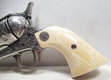 OUTSTANDING COLT SINGLE ACTION ARMY - FACTORY ENGRAVED - REVOLVER from COLLECTING TEXAS - ARIZONA SHIPPED in 1923 - 5 of 19