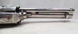 OUTSTANDING COLT SINGLE ACTION ARMY - FACTORY ENGRAVED - REVOLVER from COLLECTING TEXAS - ARIZONA SHIPPED in 1923 - 16 of 19