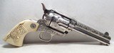 OUTSTANDING COLT SINGLE ACTION ARMY
FACTORY ENGRAVED
REVOLVER from COLLECTING TEXAS
ARIZONA SHIPPED in 1923