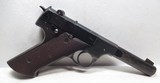 HD MILITARY MODEL HI-STANDARD SEMI-AUTO PISTOL from COLLECTING TEXAS - .22 CALIBER