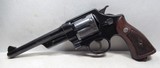 SMITH & WESSON .44 HAND EJECTOR THIRD MODEL REVOLVER from COLLECTING TEXAS – WASHINGTON STATE POLICE MARKED – FACTORY LETTER - 5 of 22