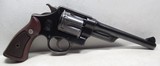 SMITH & WESSON .44 HAND EJECTOR THIRD MODEL REVOLVER from COLLECTING TEXAS – WASHINGTON STATE POLICE MARKED – FACTORY LETTER