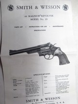BROWNSVILLE, TEXAS SHIPPED SMITH & WESSON MODEL 29 REVOLVER with FACTORY LETTER and ORIGINAL PRESENTATION CASE from COLLECTING TEXAS - 19 of 22