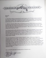 BROWNSVILLE, TEXAS SHIPPED SMITH & WESSON MODEL 29 REVOLVER with FACTORY LETTER and ORIGINAL PRESENTATION CASE from COLLECTING TEXAS - 22 of 22