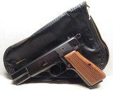 BROWNING BELGIUM MADE 9mm HI-POWER PISTOL from COLLECTING TEXAS – NEW in ORIGINAL POUCH – MADE 1968