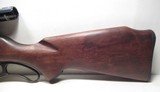 MARLIN MODEL 56 “LEVERMATIC” .22 RIFLE with SCOPE from COLLECTING TEXAS - 6 of 20
