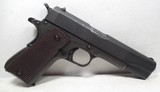 COLT 1911 A1 “UNITED STATES PROPERTY” .45 SEMI-AUTO PISTOL from COLLECTING TEXAS – SHIPPED 1943 – LEND LEASE WWII to BRITISH - 5 of 18