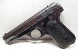 2ND YEAR PRODUCTION COLT MODEL 1908 SEMI-AUTO PISTOL from COLLECTING TEXAS – MADE 1909 - .380 CALIBER - 1 of 14