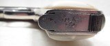 COLT 1908 MODEL - .380 CALIBER PISTOL in NICKEL FINISH from COLLECTING TEXAS – MADE 1926 – PEARL GRIPS - 12 of 14