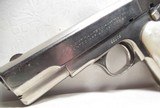 COLT 1908 MODEL - .380 CALIBER PISTOL in NICKEL FINISH from COLLECTING TEXAS – MADE 1926 – PEARL GRIPS - 3 of 14