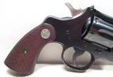 COLT OFFICER’S MODEL REVOLVER in RARE .32 CALIBER from COLLECTING TEXAS – CIRCA 1941 – NEW in ORIGINAL BOX with PAPERS - 6 of 21