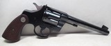 COLT OFFICER’S MODEL REVOLVER in RARE .32 CALIBER from COLLECTING TEXAS – CIRCA 1941 – NEW in ORIGINAL BOX with PAPERS - 5 of 21