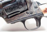 FINE ENGRAVED
2ND GEN. COLT S.A.A. 45 REVOLVER from COLLECTING TEXAS – FACTORY LETTER – SAGINAW, MICHIGAN SHIPPED - 3 of 20