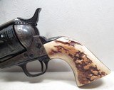 FINE ENGRAVED
2ND GEN. COLT S.A.A. 45 REVOLVER from COLLECTING TEXAS – FACTORY LETTER – SAGINAW, MICHIGAN SHIPPED - 2 of 20