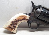 FINE ENGRAVED
2ND GEN. COLT S.A.A. 45 REVOLVER from COLLECTING TEXAS – FACTORY LETTER – SAGINAW, MICHIGAN SHIPPED - 7 of 20