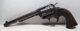 114 YEAR-OLD COLT SINGLE ACTION ARMY BISLEY MODEL REVOLVER from COLLECTING TEXAS – 44-40 CALIBER – 7 1/2” BARREL - 1 of 18
